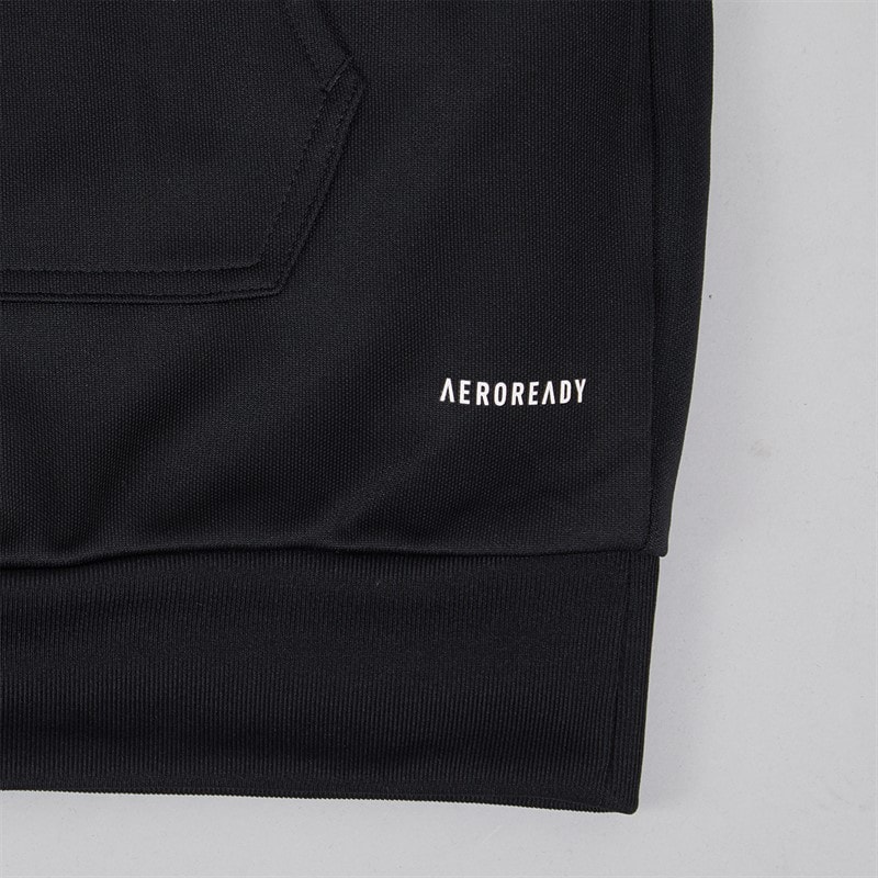 adidas Herre Squadra 21 Pullover Træningshættetrøje Sort/Hvid - Billede 5