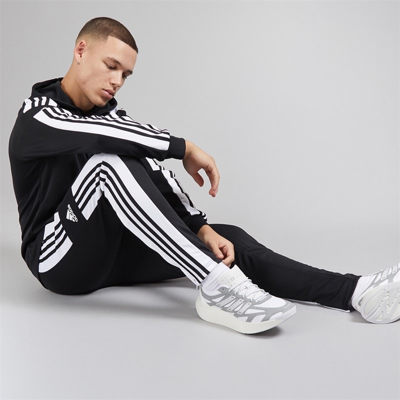 adidas Herre Squadra 21 Træningsbukser Sort/Hvid - Billede 4
