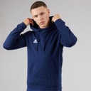 adidas Herre Entrada 22 Pullover Sweat Hættetrøje Navy/Hvid