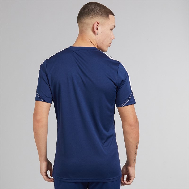 adidas Herre Tiro 23 Club T-shirt Team Navy Blue 2/Hvid - Billede 2