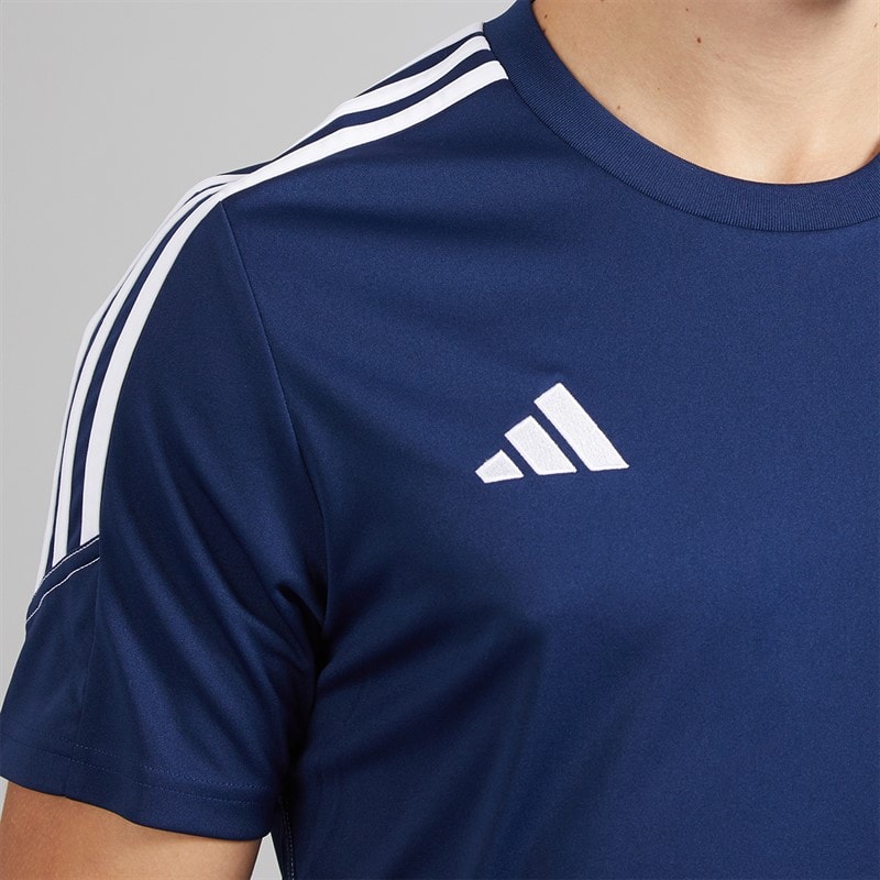 adidas Herre Tiro 23 Club T-shirt Team Navy Blue 2/Hvid - Billede 3