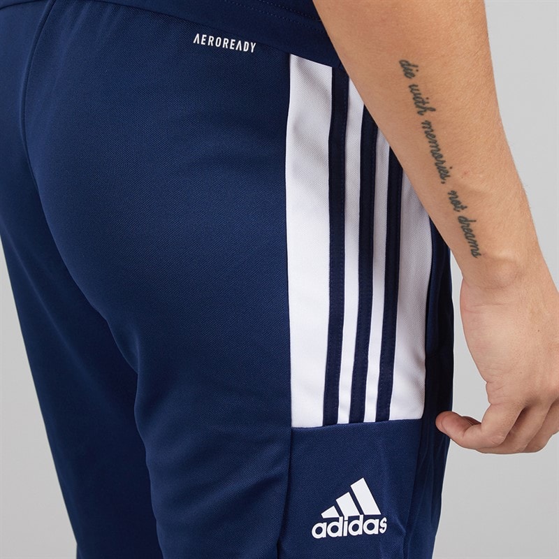 adidas Herre Squadra 21 Træningsbukser Navy/Hvid - Billede 3