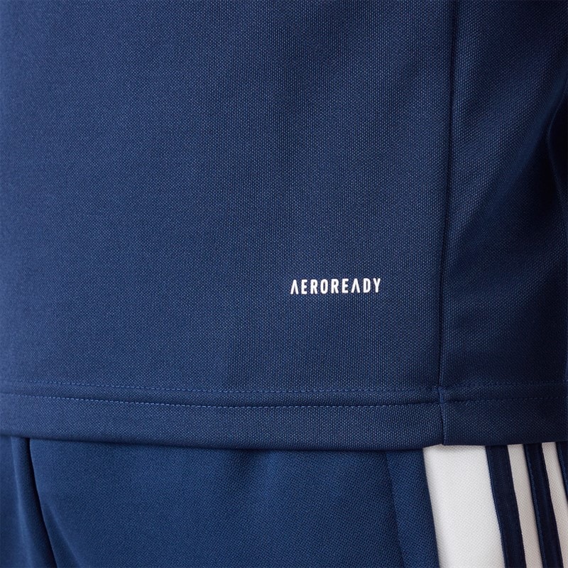 adidas Herre Squadra 21 1/4 Zip træningstop Navy/Hvid - Billede 5