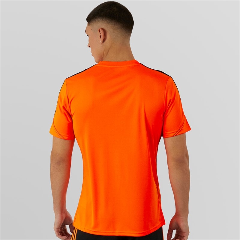 adidas Herre Tiro 23 Club T-shirt Signal Orange/Sort - Billede 2