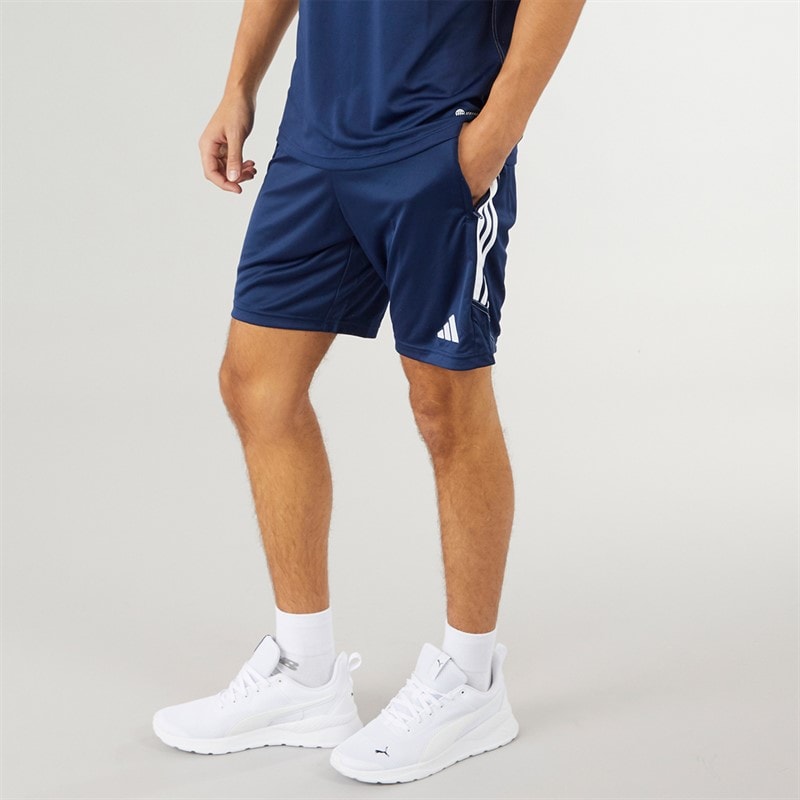 adidas Herre Tiro 23 Club Træningsshorts Team Navy Blå 2/Hvid - Billede 1