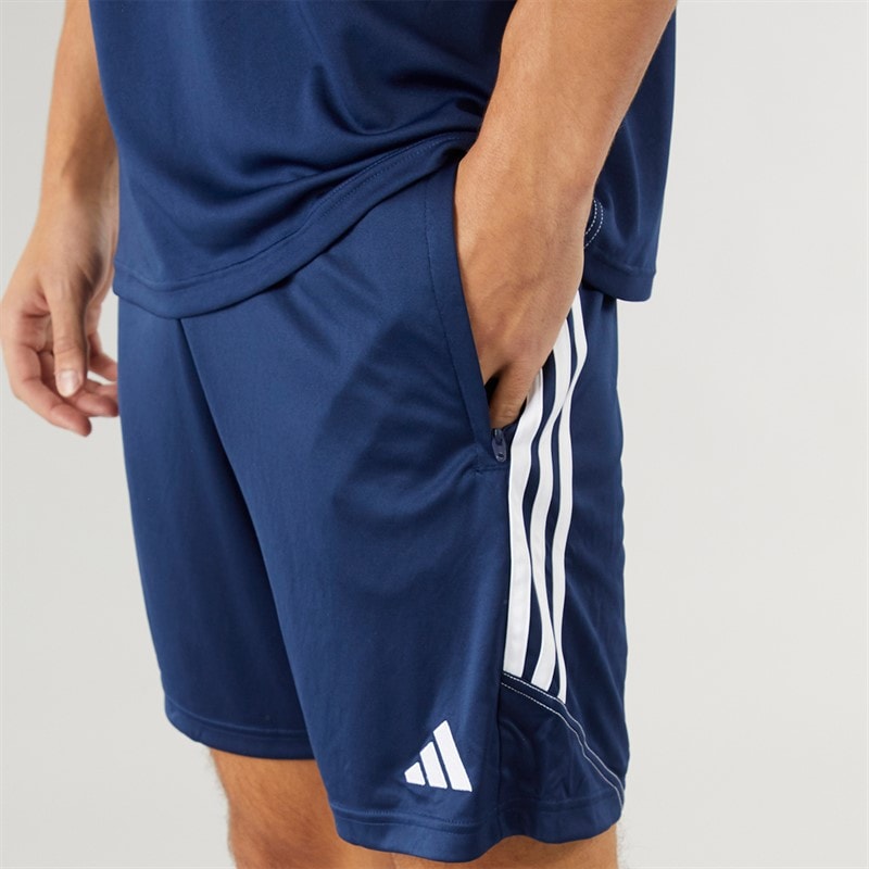 adidas Herre Tiro 23 Club Træningsshorts Team Navy Blå 2/Hvid - Billede 3