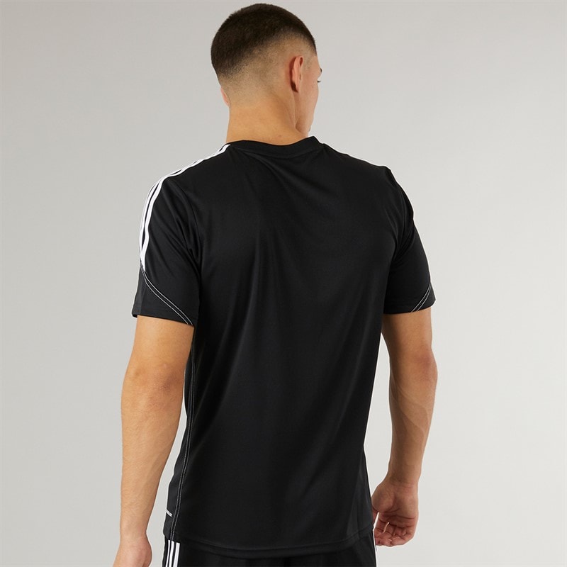 adidas Herre Tiro 23 Club T-shirt Sort/Hvid - Billede 2