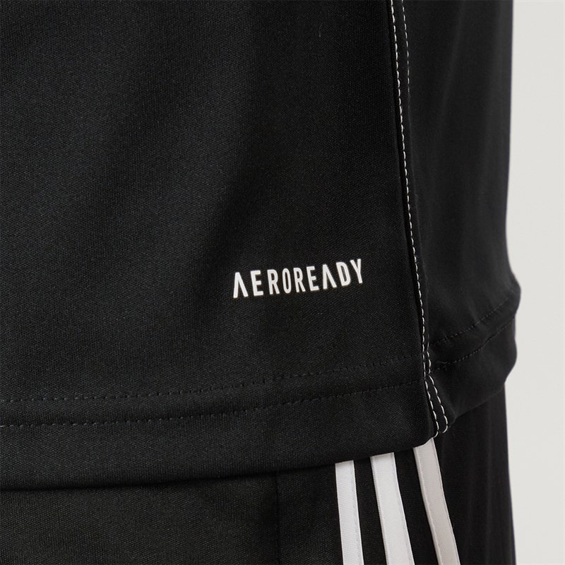 adidas Herre Tiro 23 Club T-shirt Sort/Hvid - Billede 5