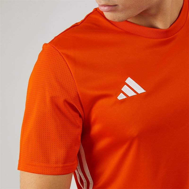 adidas Herre T-shirt Tabela 23 Team Orange/Hvid - Billede 3