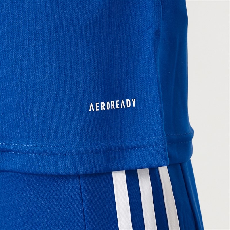 adidas Herre Squadra 21 T-shirt Team Royal Blue/Hvid - Billede 5