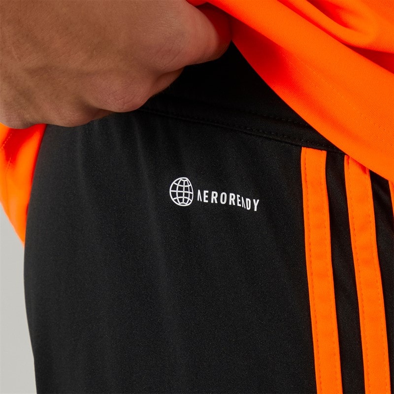 adidas Herre Tiro 23 Club Træningsshorts Sort/Signal Orange - Billede 5