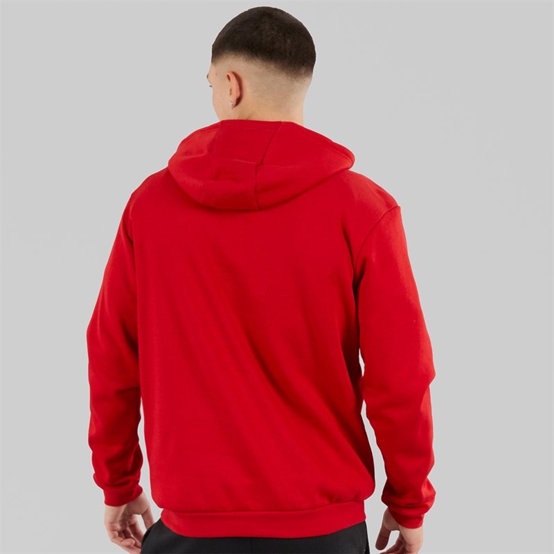 adidas Herre Entrada 22 Pullover Sweat Hættetrøje Team Power Red - Billede 2