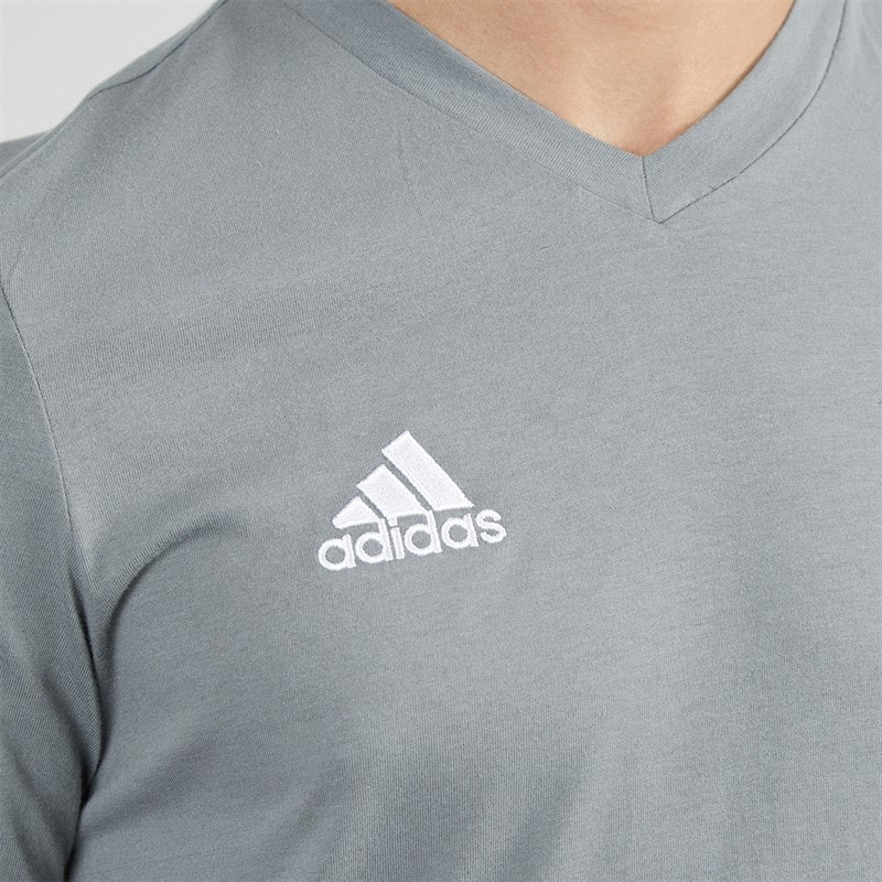 adidas Herre Entrada 22 T-shirt Team Grey Four - Billede 3