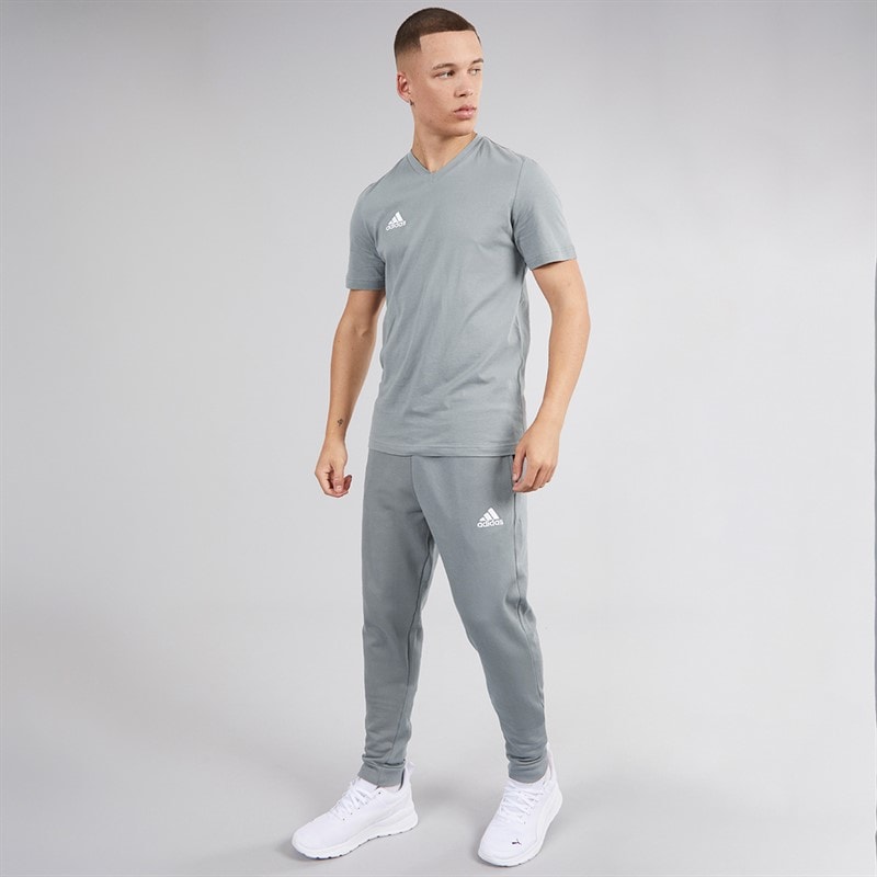 adidas Herre Entrada 22 T-shirt Team Grey Four - Billede 4