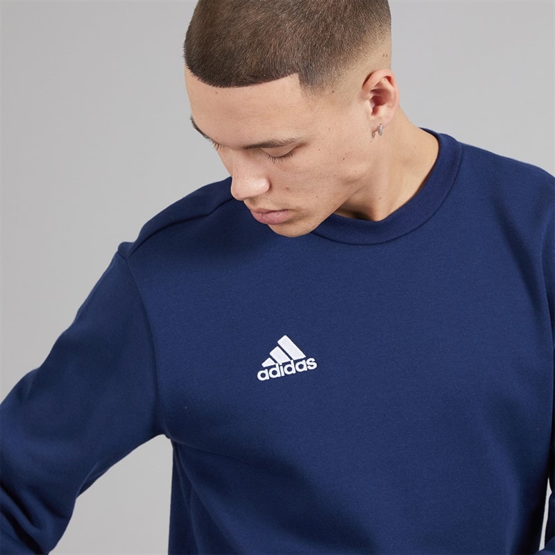 adidas Herre Entrada 22 Sweatshirt Team Navy Blue - Billede 3