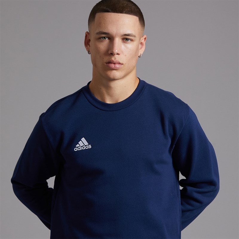 adidas Herre Entrada 22 Sweatshirt Team Navy Blue - Billede 5