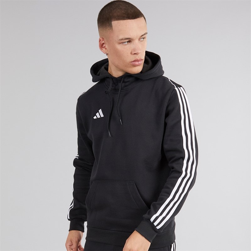 adidas Herre Tiro 23 League Pullover Sweat Hættetrøje Sort - Billede 1