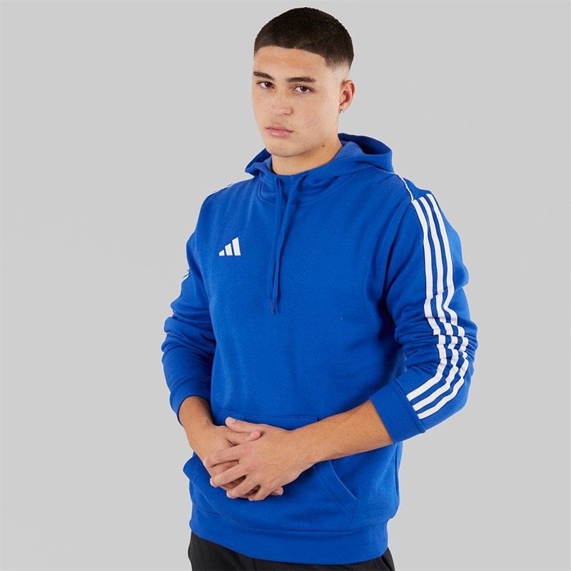 adidas Herre Tiro 23 League Pullover Sweat Hættetrøje Team Royal Blue - Billede 3