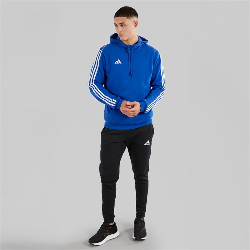 adidas Herre Tiro 23 League Pullover Sweat Hættetrøje Team Royal Blue - Billede 4