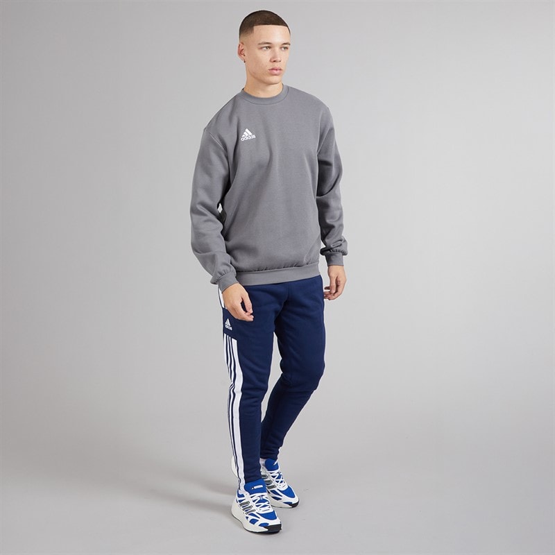 adidas Herre Entrada 22 Sweatshirt Team Grey Four - Billede 4