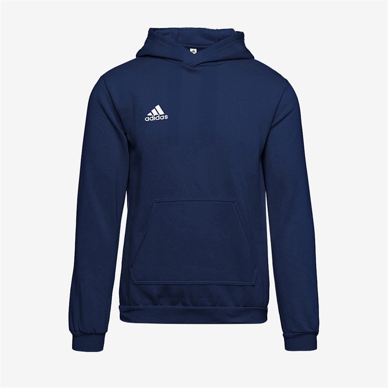 adidas Børn Entrada 22 Pullover Hoodie Team Navy Blue - Billede 1