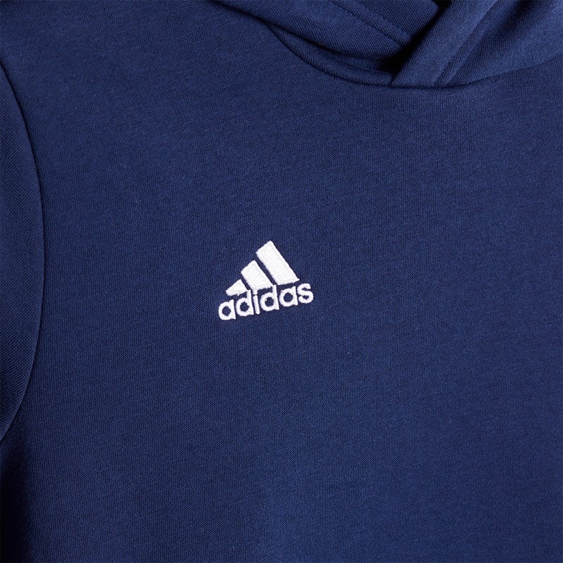 adidas Børn Entrada 22 Pullover Hoodie Team Navy Blue - Billede 4