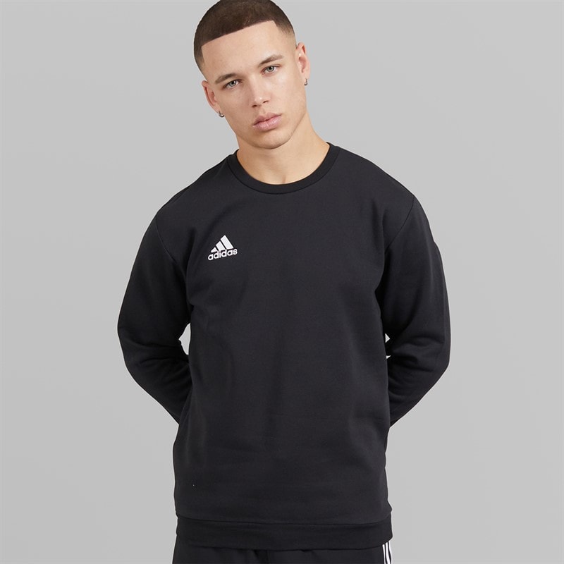 adidas Herre Entrada 22 Sweatshirt Sort - Billede 1