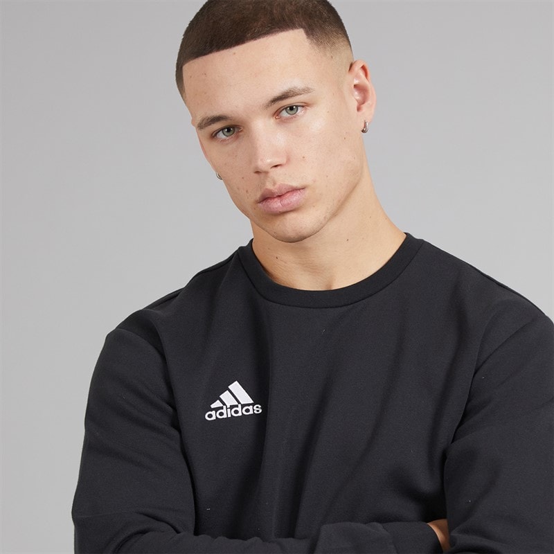 adidas Herre Entrada 22 Sweatshirt Sort - Billede 3