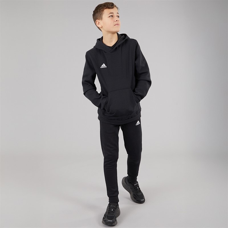 adidas Børn Entrada 22 Pullover Hættetrøje Sort - Billede 5
