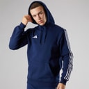 adidas Herre Tiro 23 League Pullover Sweat Hættetrøje Team Navy Blue