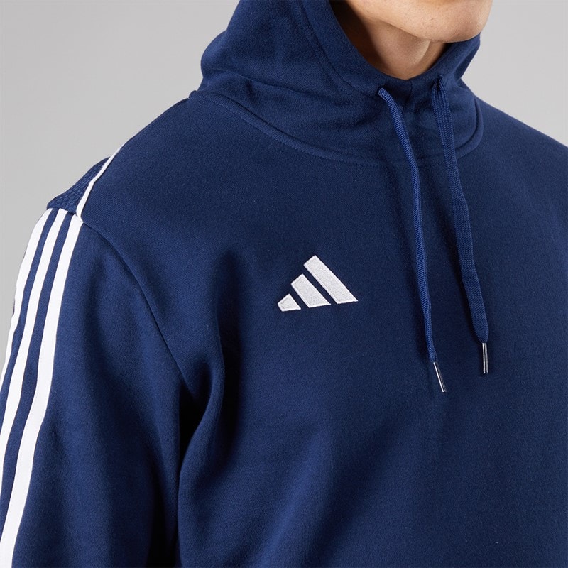 adidas Herre Tiro 23 League Pullover Sweat Hættetrøje Team Navy Blue - Billede 5
