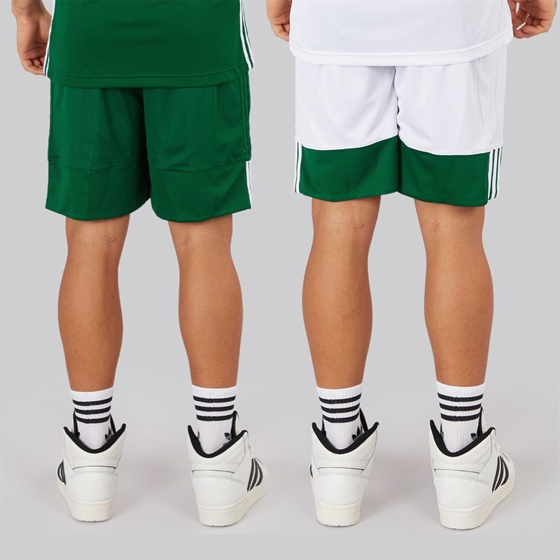adidas Herre 3G Speed Vendbare Basketball Shorts Dark Green/Hvid - Billede 2
