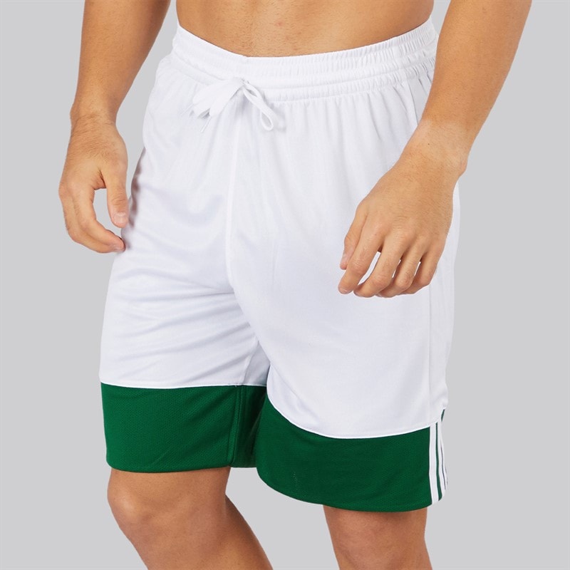 adidas Herre 3G Speed Vendbare Basketball Shorts Dark Green/Hvid - Billede 3