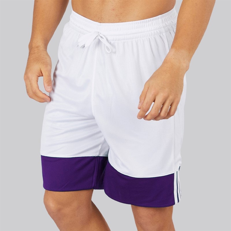 adidas Herre 3G Speed Vendbare Basketball Shorts Collegiate Purple/Hvid - Billede 3
