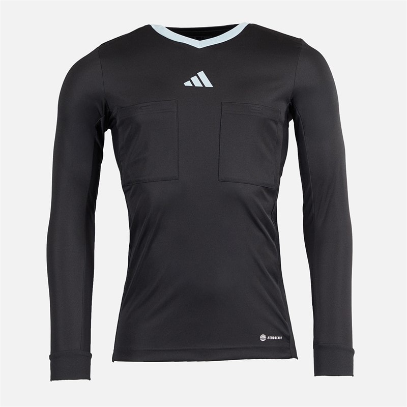 adidas Herre dommer 22 langærmet trøje Sort - Billede 1