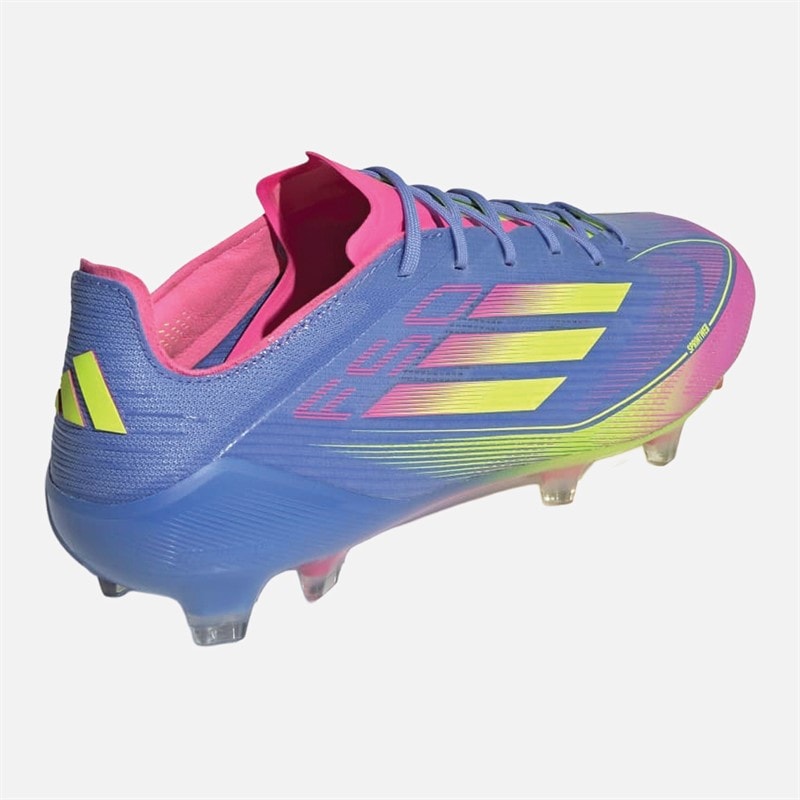adidas Herre F50 Elite Celestial Victory Pack FG Fast Underlag Fodboldstøvler Blue Fusion/Lucid Lemon/Lucid Pink - Billede 3