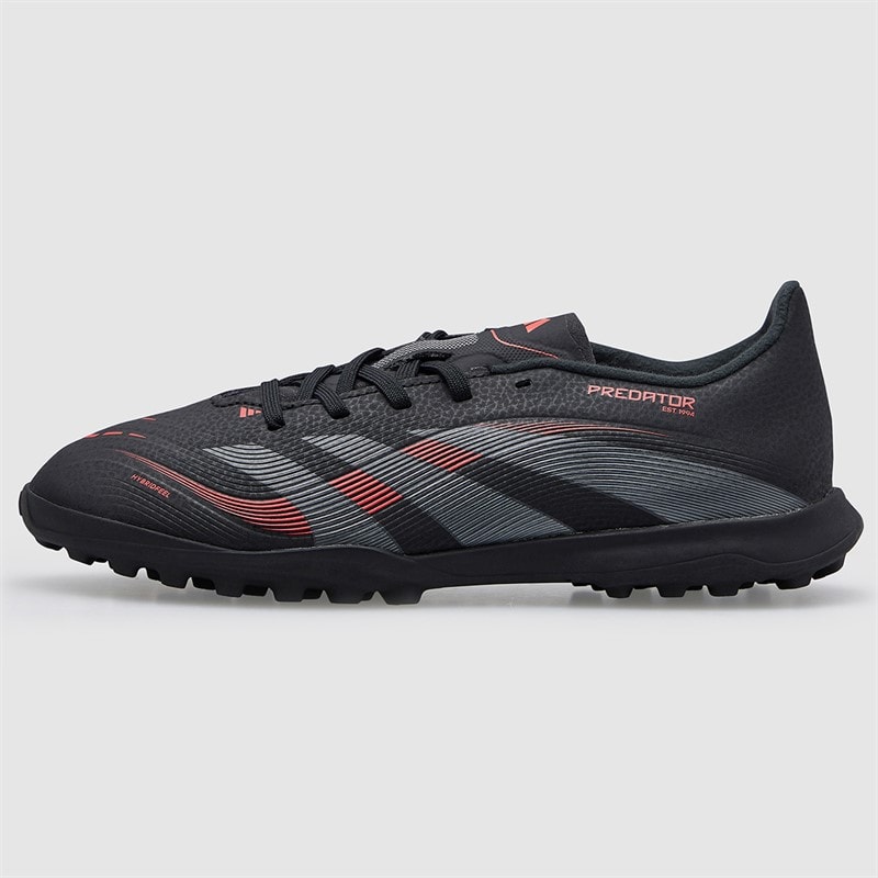 adidas Junior Predator League Stealth Victory Pack TF Astro Fodboldstøvler Core Black/Grey Four/Solar Red - Billede 2
