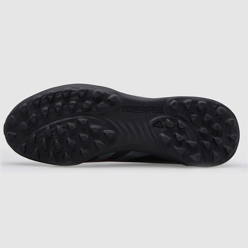 adidas Junior Predator League Stealth Victory Pack TF Astro Fodboldstøvler Core Black/Grey Four/Solar Red - Billede 3