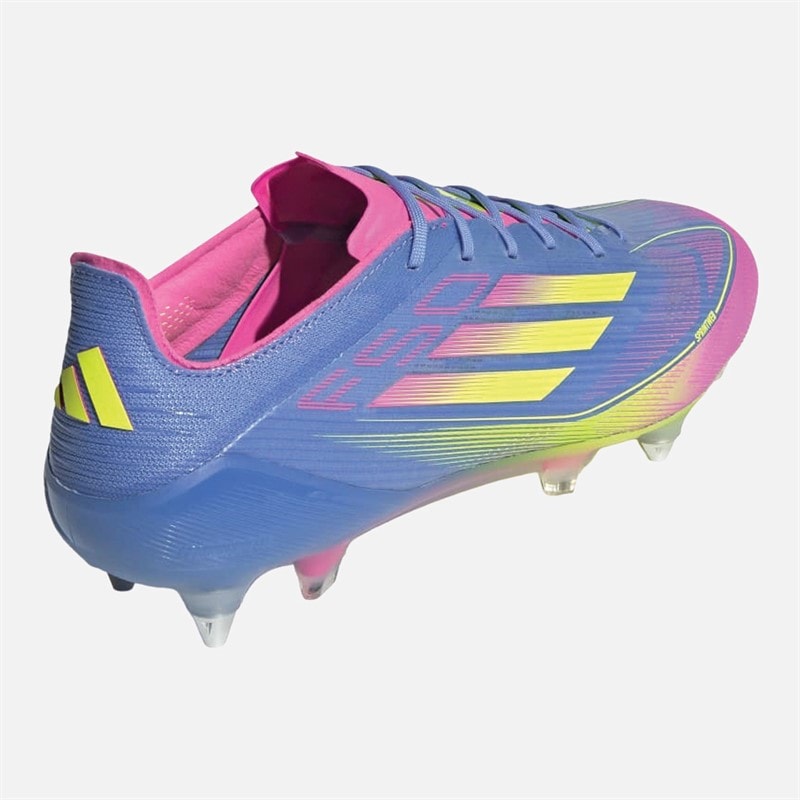 adidas Herre F50 Elite Celestial Victory Pack SG Blød Jord Fodboldstøvler Blue Fusion/Lucid Lemon/Lucid Pink - Billede 3