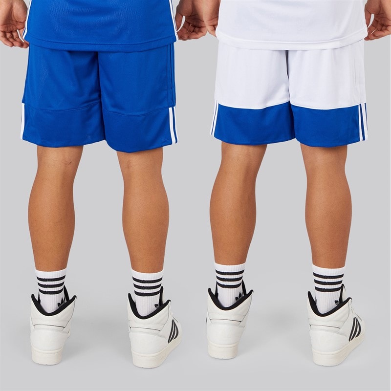 adidas Herre 3G Speed Reversible Basketball Shorts Collegiate Royal/Hvid - Billede 2