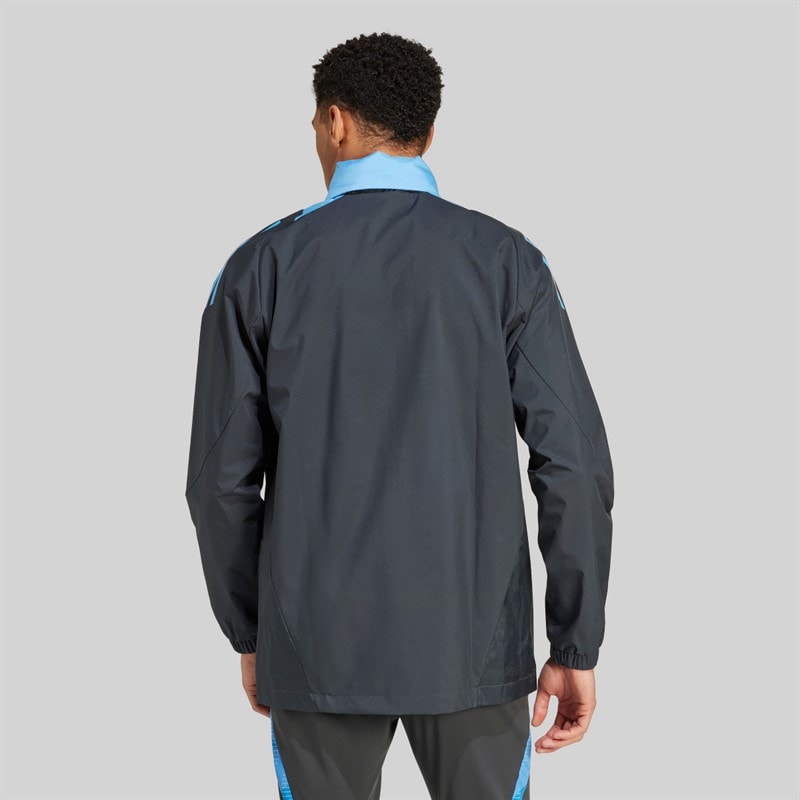 adidas Herre AFA Argentina Jakke til al slags vejr Carbon - Billede 3