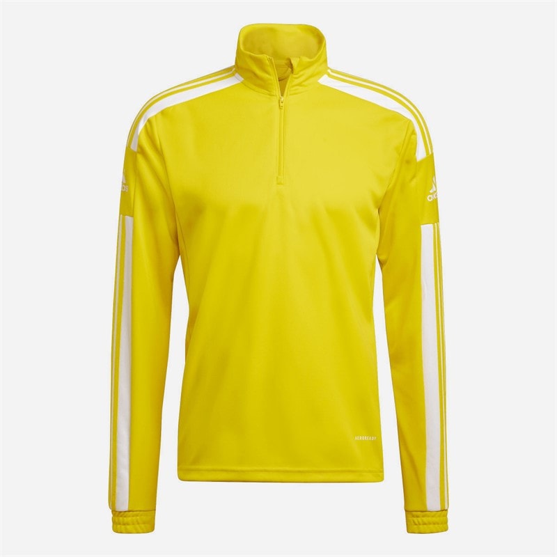 adidas Herre Squadra 21 træningstop Team Yellow/Hvid - Billede 1