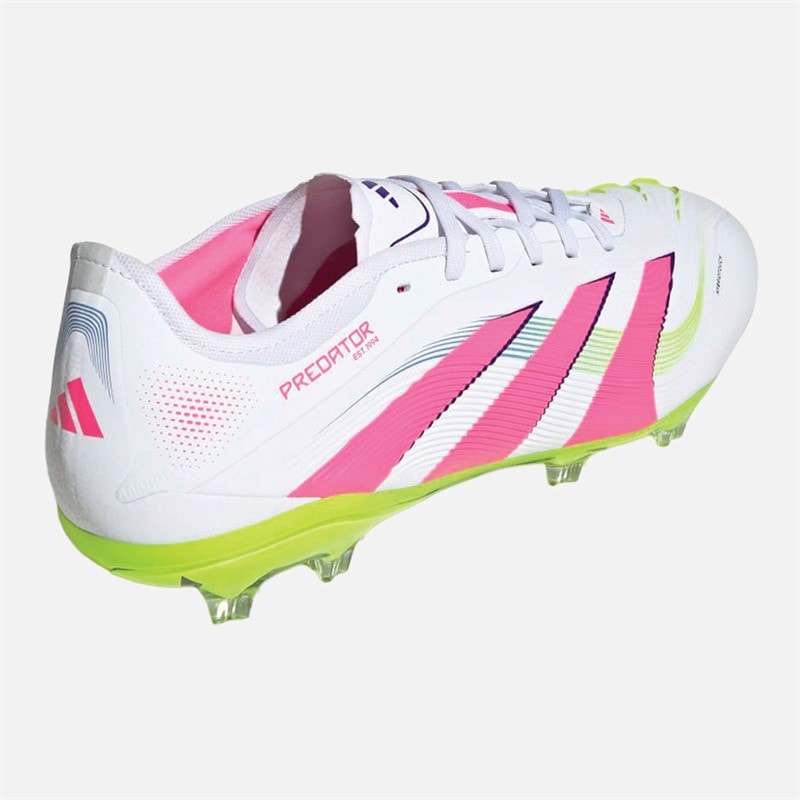 adidas Herre Predator Pro Celestrial Victory Pack FG Fodboldstøvler med fast bund Cloud White/Lucid Pink/Lucid Lemon - Billede 3