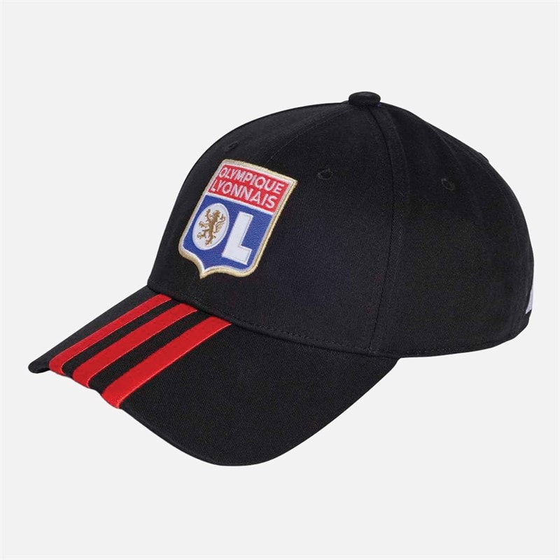 adidas Herre OL Olympique Lyon ude BB Kasket Sort - Billede 1