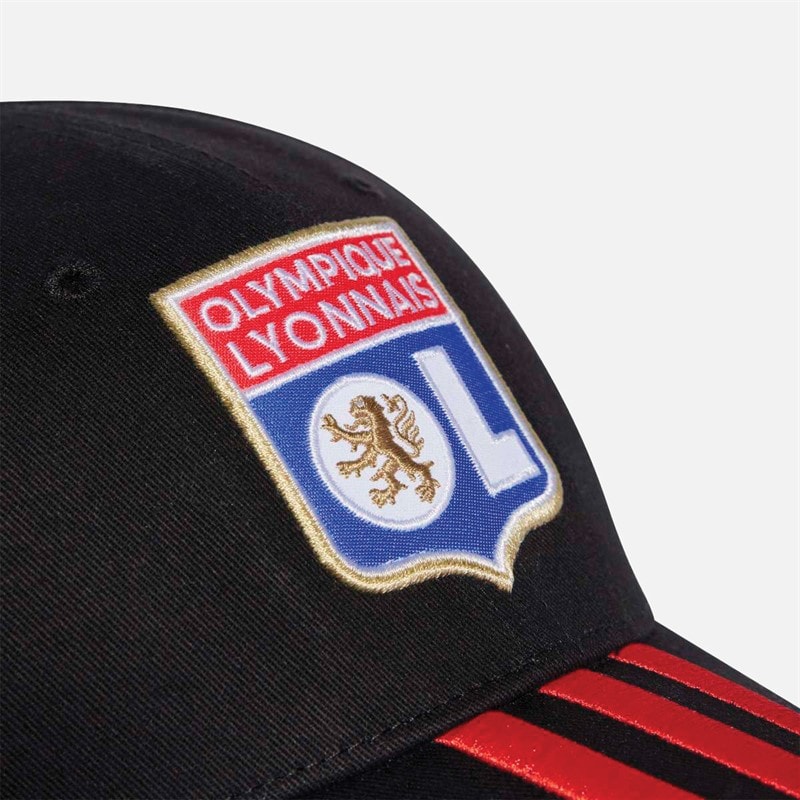 adidas Herre OL Olympique Lyon ude BB Kasket Sort - Billede 3