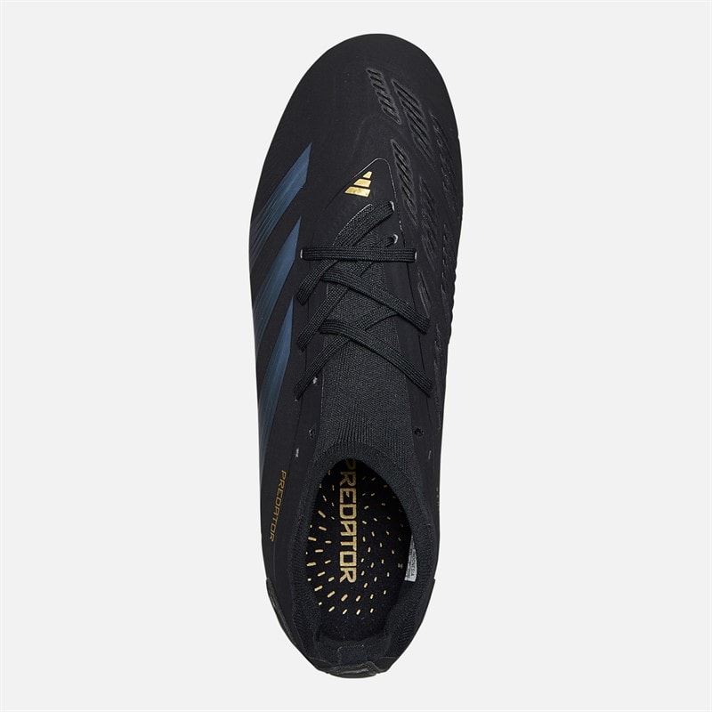 adidas Herre Predator Pro Dark Spark Pack FG Faste Bund Fodboldstøvler Core Black/Carbon/Gold Metallic - Billede 4