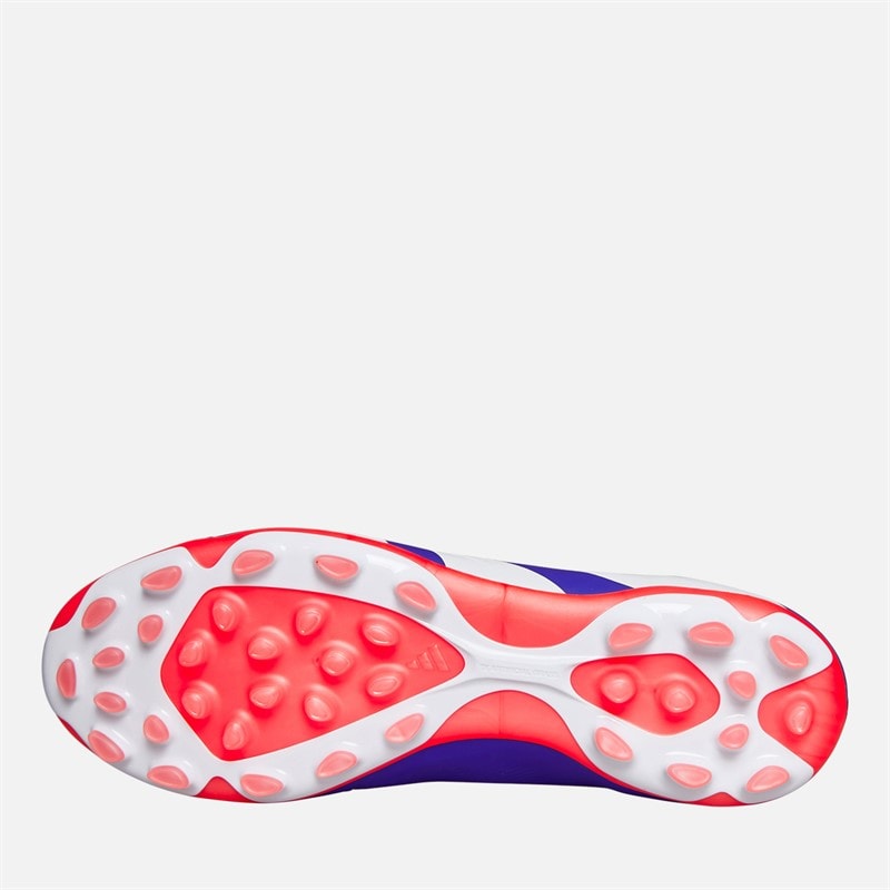 adidas Herre Predator Elite Advancement Pakke 2G/3G AG Kunstgræs Fodboldstøvler Lucid Blue/Cloud White/Solar Red - Billede 2