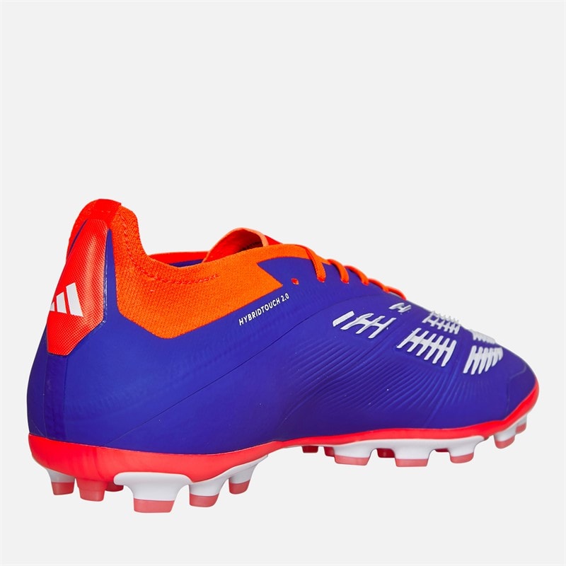 adidas Herre Predator Elite Advancement Pakke 2G/3G AG Kunstgræs Fodboldstøvler Lucid Blue/Cloud White/Solar Red - Billede 5