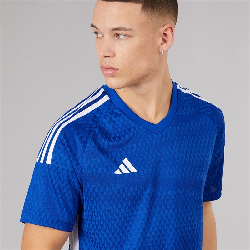 adidas Herre Tiro 23 Konkurrence trøje Team Royal Blue/Hvid - Billede 3