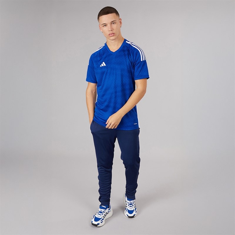 adidas Herre Tiro 23 Konkurrence trøje Team Royal Blue/Hvid - Billede 4